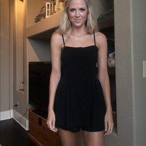 American Rag Black Romper